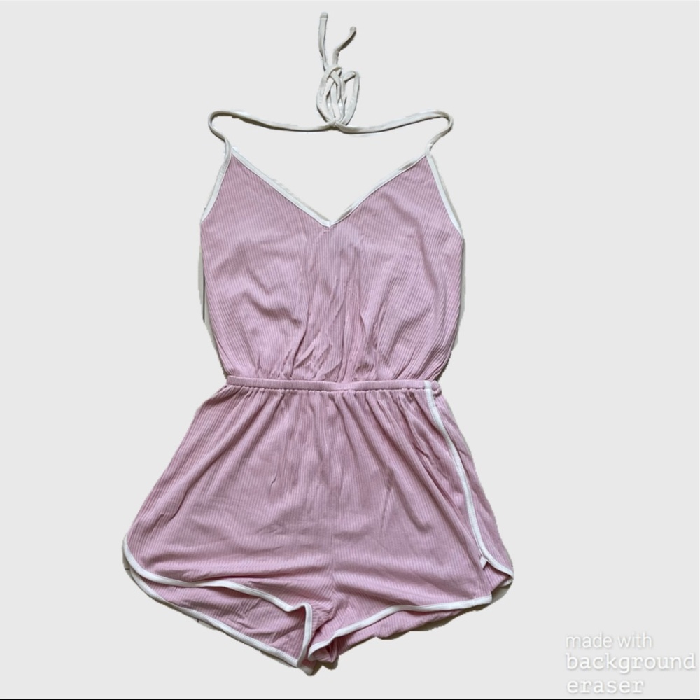 FOREVER 21 Light Pink Romper